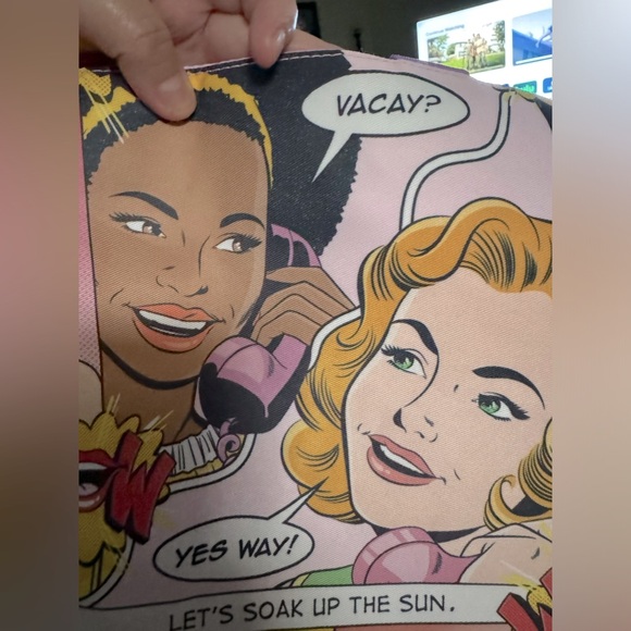 New EL Pop Art Tote Bag. Great for shopping and more. - Picture 3 of 5